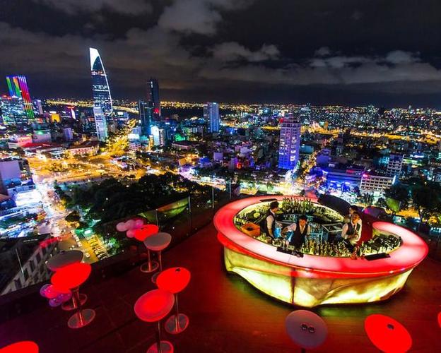 越南城市vs中国城市夜景