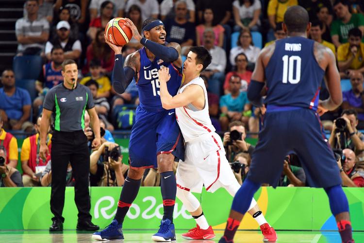 里约奥运美国vs中国篮球的相关图片